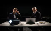 L - R: Marcel Theroux, David Wilson