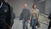 l-r: Ross (Brian Gleeson), Archie (Anjli Mohindra)