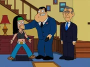L-R: Hayley, Stan, George W. Bush