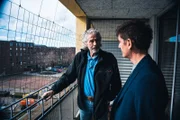 L - R: Tony Priest, Marcel Theroux