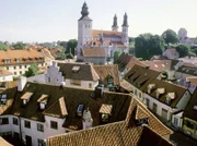 Visby mit Domkirche St. Marien.