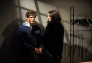 Bayerisches Fernsehen DAHOAM IS DAHOAM, FOLGE 632, "Vater gegen Vater", am Dienstag um 19:45 Uhr. Nina macht sich Sorgen um ihren Onkel. Von links: Roland Bamberger (Horst Kummeth) und Nina Kreutzer (Andrea Schmitt).