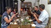 V.l.: Birgit, Birte, Gastgeberin Iris, Carsten und Thorsten