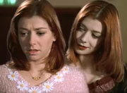 Willow (Alyson Hannigan) hat eine Doppelgängerin, die als Vampir die Gegend unsicher macht.