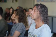 Andreas Steiner am ersten Schultag.