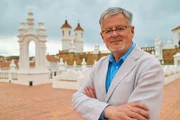 Moderator Christopher Clark trifft in Sucre auf den Nationalstolz der Bolivianer - ihre Geschichte im Freiheitskampf Südamerikas ist beeindruckend.