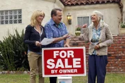 L-R: Claire Dunphy (Julie Bowen), Cameron Tucker (Eric Stonestreet), Mrs. Brooks (Irene Roseen)