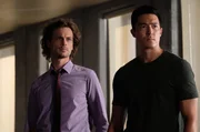 Dr. Spencer Reid (Matthew Gray Gubler, l.); Matt Simmons (Daniel Henney)