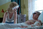 L-R: Lyudmilla Ignatenko (Jessie Buckley) and Vasily Ignatenko (Adam Nagaitis)