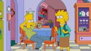 Lisa (r.) denkt über ihr bisheriges Leben nach und erinnert sich voller Trauer an die ganzen Geburtstage, die Bart (l.) und auch der Rest der Familie immer wieder vergessen hatten ...