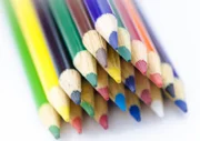 Coloured pencil pyramid. (s13e01 Discovery)
