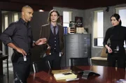 Das BAU Team wird nach Ashburn, Virginia, gerufen um einen neuen Fall zu lösen: Morgan (Shemar Moore, l.), Reid (Matthew Gray Gubler, M.) und Prentiss (Paget Brewster, r.).