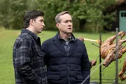 l-r: Greg Hirsch (Nicholas Braun), Tom Wambsgans (Matthew Macfadyen)