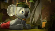 Blinky und Jacko entdeckten eine heiße Spur auf ihrer Jagd nach dem Bunyip.