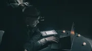 Ryan reviews evidence during the final vigil