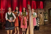 Die Musikgruppe Auf d'Sait'n, bestehend aus (von links) Sandra Osterloher, Claudia Kaulich, Veronika Beubl und Christina Beubl.