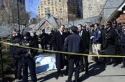 "New Rules" -- When an assassination of someone close to Frank transpires, Frank orders all hands on deck to catch the killer. Working the case, Danny and Baez go see Mario Hunt ("Method Man"), a well-known member of a deadly gang, in the first of a two-part season finale of BLUE BLOODS. Dennis Haysbert guest stars as NYPD Deputy Chief Donald Kent and Cliff "Method Man" Smith guest stars as Mario Hunt, a well-known member of a gang. Pictured: Tom Selleck as Frank Reagan, Donnie Wahlberg as Danny Reagan.