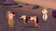 v.li.: Yogi Bear, Augie Doggie, Doggie Daddy, Cindy Bear