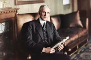 Henry Ford in seinem Büro, Highland Park Plant, 1913.