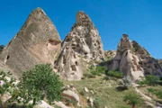 Seit Jahrhunderten nutzen Menschen die weichen Felsen, um Höhlen als Behausungen zu graben.