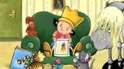 Der kleine König mit dem Eichhörnchen Buschel.