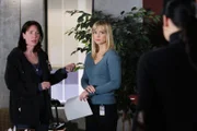 From left: Sarah Hillridge (Ann Cusack) and Jennifer "JJ" Jareau (A. J. Cook).