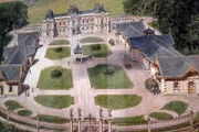 Zeichnung der Villa Waldruh, wie die Hermesvilla nach dem Wunsch Kaiser Franz Josephs geheißen hätte.