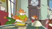 Geronimo reagiert plötzlich allergisch auf Büroarbeit. Effeff will ihn zum Hypnotiseur bringen.