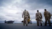 Drei Piloten fliegen auf die Bermudas.