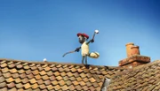 Shaun versucht sich als Crossgolfer. Kein Ort ist vor Shauns Bällen sicher.