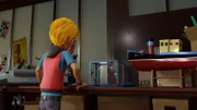 Axel kann es nicht fassen: Onkel Andrés wertvolle Actionfigur ist weg!