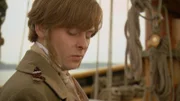 Charles Darwin (Sven Hussock) an Deck der "Beagle".