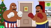 L-R: LeVar "Freight Train" Brown, Cleveland Brown