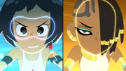 Beste Rivalinnen: Corto von Team Tiki (links) und Hannah von den Mirages