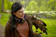 Alexandra mit Wüstenbussard Hänni