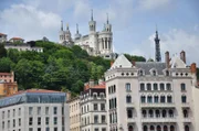 Kathedrale Notre-Dame de Fourvière in Lyon.