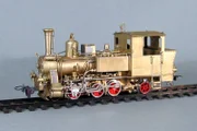Das Walhalla-Bockerl als feines Modell in Messing im Maßstab 1:87.