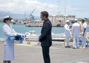L- R: Michelle Borth, Alex O''Loughlin