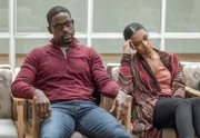 Randall Pearson (Sterling K. Brown, l.); Beth Pearson (Susan Kelechi Watson, r.)