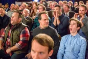 (v.li.): Adam Bartley (Hank), Diedrich Bader (Greg Otto), Daniel DiMaggio (Oliver Otto).