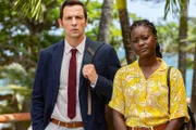 Detective Neville Parker (Ralf Little) und Naomi Thomas (Shantol Jackson) sind auf der Insel nicht sonderlich willkommen, in ihrer Funktion als ermittelnde Polizisten.