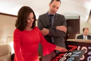 L-R: Selina Meyer (Julia Louis-Dreyfus) and Gary Walsh (Tony Hale)