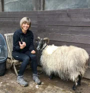 Annette Krause unterwegs im Märchenland.