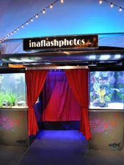 The finished phtoobooth aquarium.