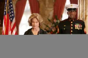 HOUSE -- "Birthmarks" Episode 504 -- Pictured: Diane Baker as Blythe House -- NBC Photo: AdamTaylor