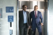 Jason Bull (Michael Weatherly, l.); Chunk Palmer (Christopher Jackson, r.)