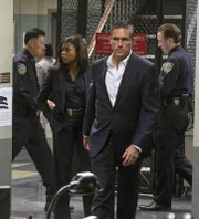 Detective Joss Carter (Taraji P. Henson) und Reese (Jim Caviezel)