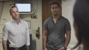 Danny Williams (Scott Caan, l.); Junior Reigns (Beulah Koale, r.)