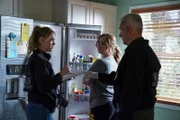 (v.l.n.r.) Ellie Bishop (Emily Wickersham); Marine Corporal Laney Alimonte (Camryn Grimes); Leroy Jethro Gibbs (Mark Harmon)