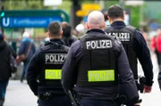Polizeibeamte im Einsatz